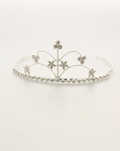 Diamante Stone Mini Flower Tiara