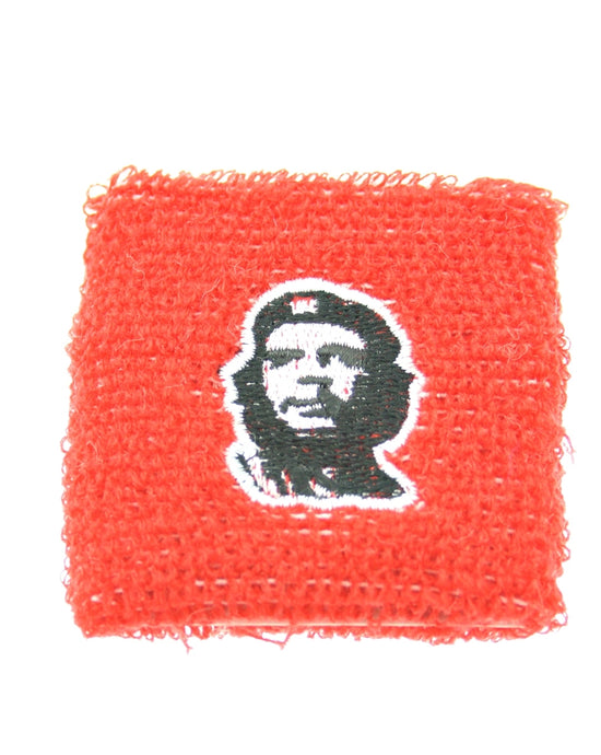 Che Guevara on Red Towelling Sweatbands