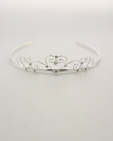 Diamante Stone Curved Tiara