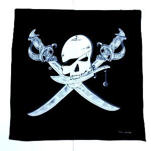 Large Pirate Skull & Swords Bandana