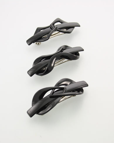 Set of 3 French Clips Barrette