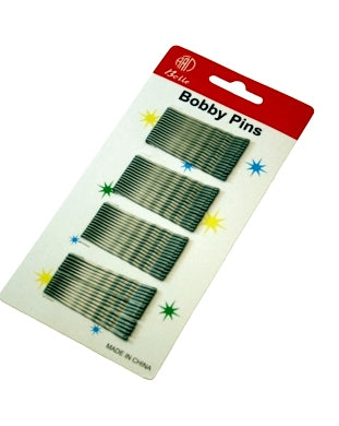 Card of 60 Silver 5cm Hair Grips