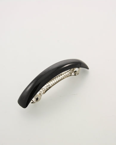 Sleek Curved Hair Slide Barrette