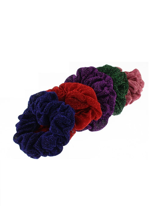 Assorted Glitter Scrunchies