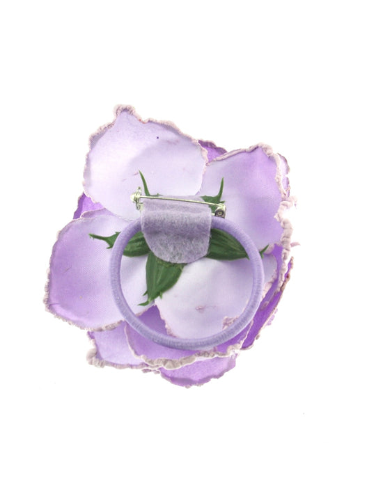 Pastel Shaded Roses on Elastic & Brooch Pin