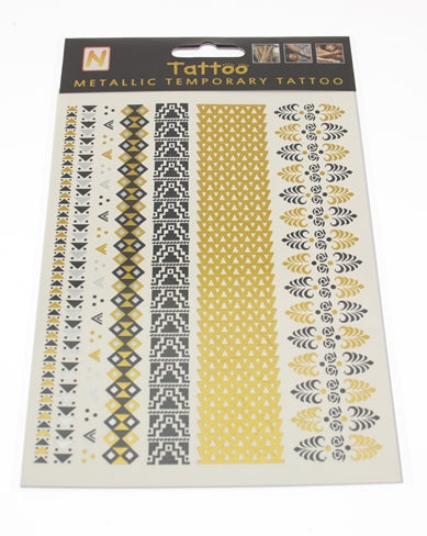 Metallic Temporary Tattoos
