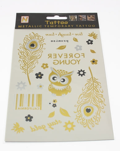 Metallic Temporary Tattoos