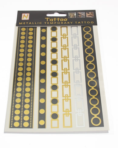 Metallic Temporary Tattoos