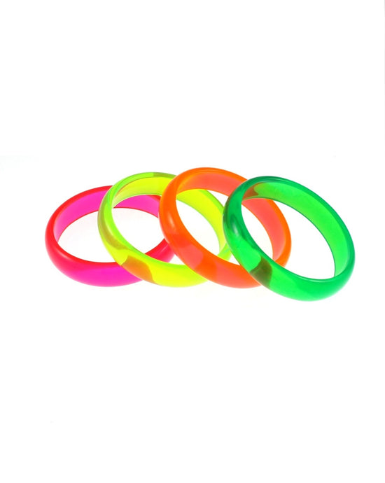 Translucent Neon Bangles