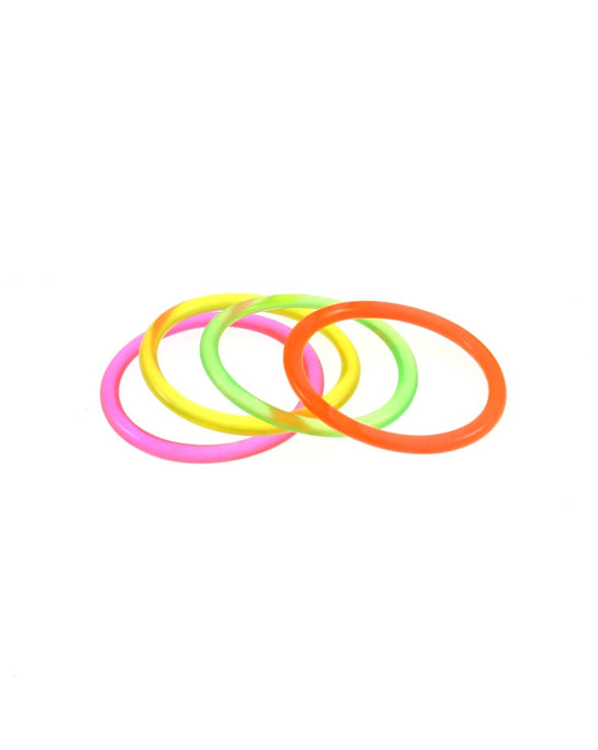 Thin Translucent Neon Bangles