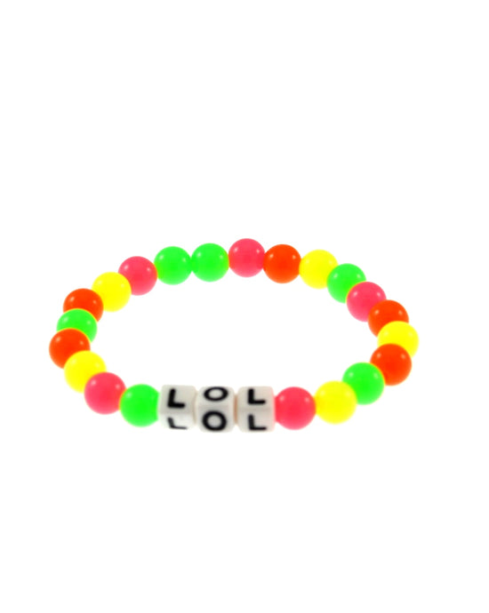 Multicoloured LOL Bracelet