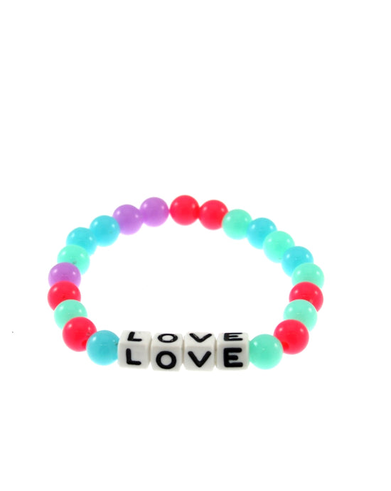 Multicoloured LOVE Bracelet