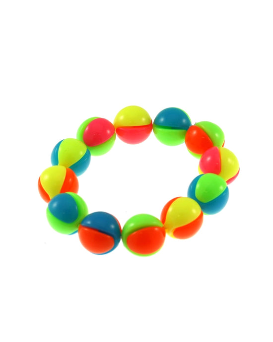 Multicoloured 2 Piece Ball Bracelet
