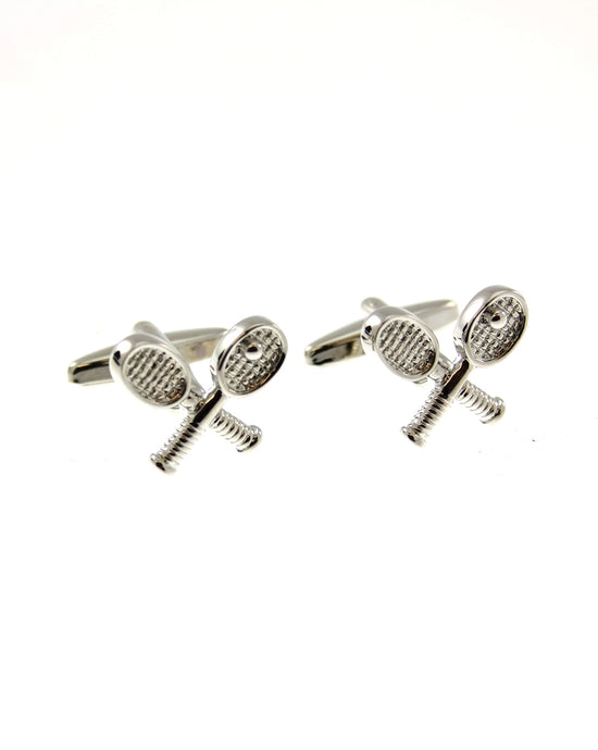 Crossed Tennis Racket Cufflinks