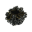 Polka Dot & Plain Frilly Ruffle Hair Scrunchies