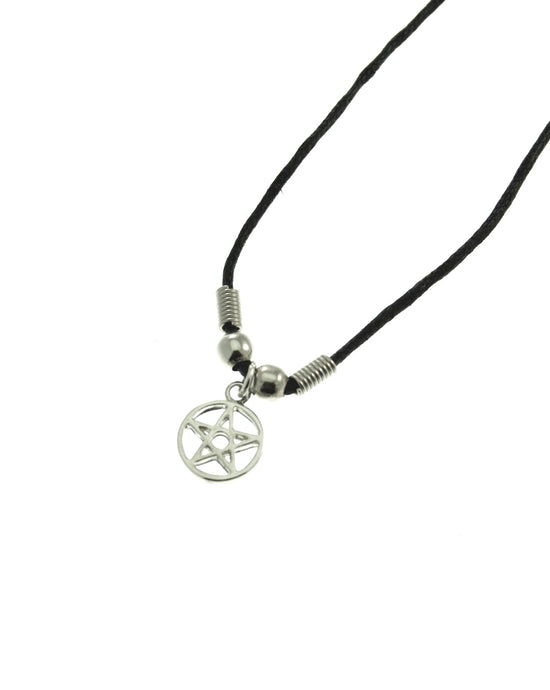 Pentagram Thong Necklace