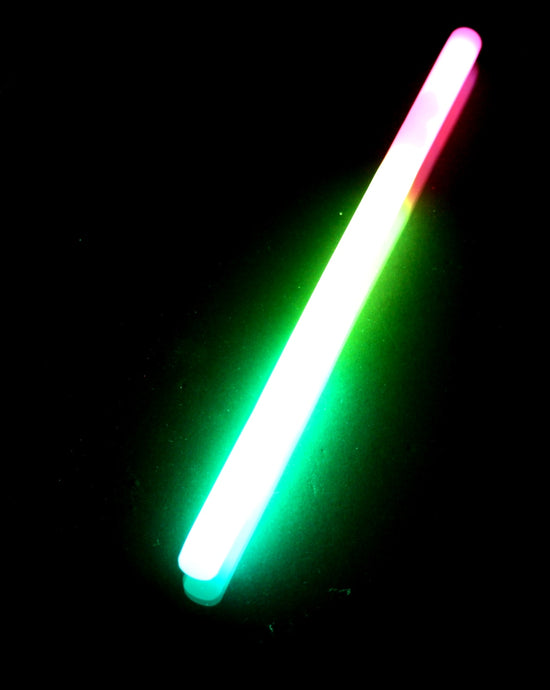 12 Pieces of 12 Inch Tricolor Glowstick