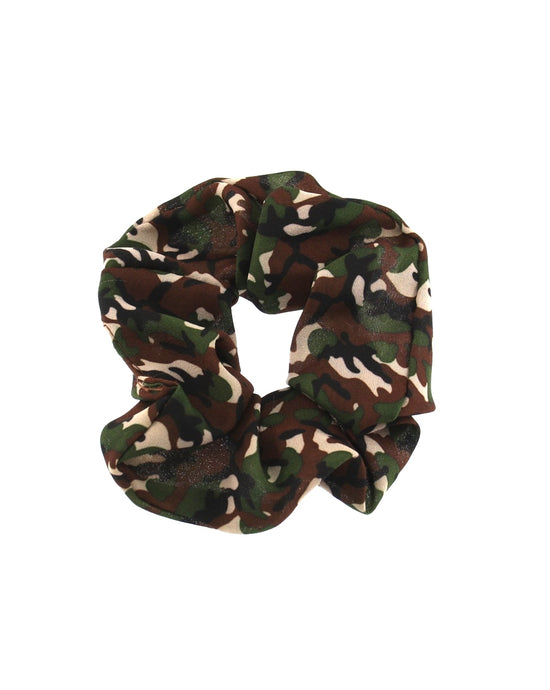 Camouflage Hair Scrunchie