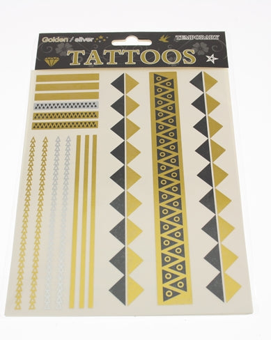 Metallic Temporary Tattoos