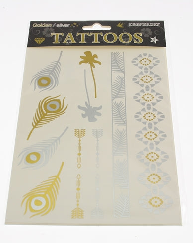 Metallic Temporary Tattoos