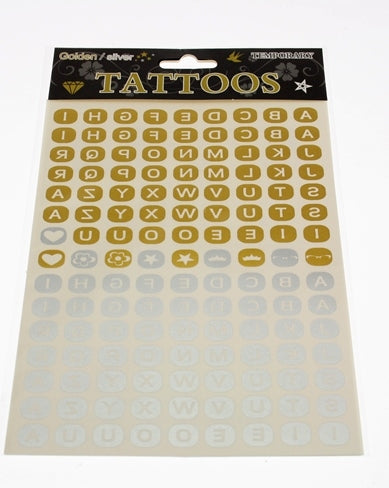 Metallic Temporary Tattoos