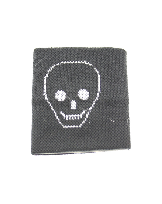 Skull on Black Spandex Sweatbands