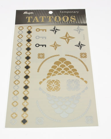 Metallic Temporary Tattoos