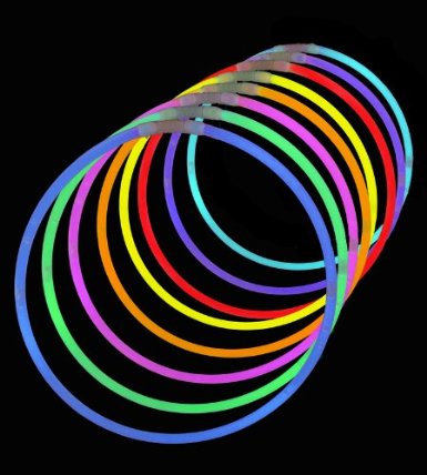 Assorted Colour Glow Necklaces