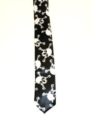 Skull and Crossbones Tie