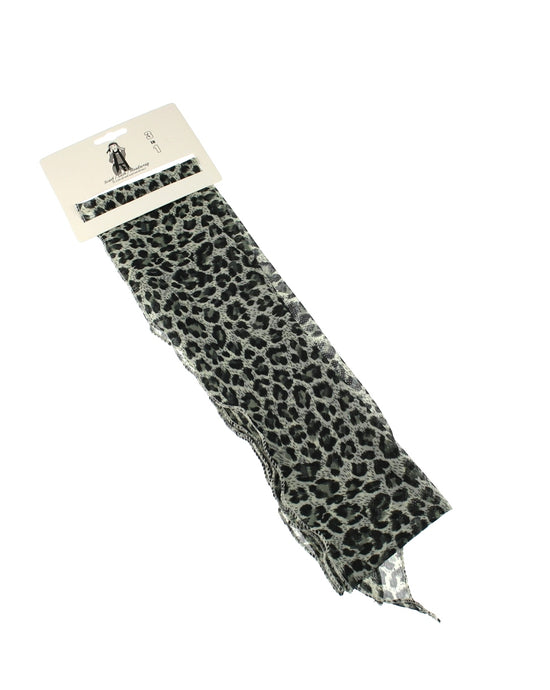 Black Leopard Print Sash (3 in 1)