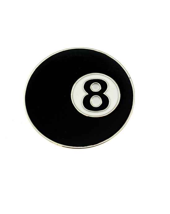 8 Ball Belt Buckle