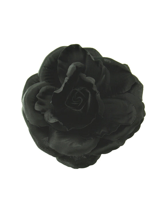 Large Rose on Concord Clip & Brooch Hair Pin
