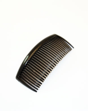 Pair of 10.5cm Black Hair Combs