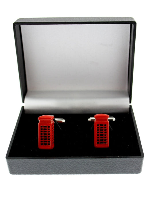 Telephone Box Cufflinks