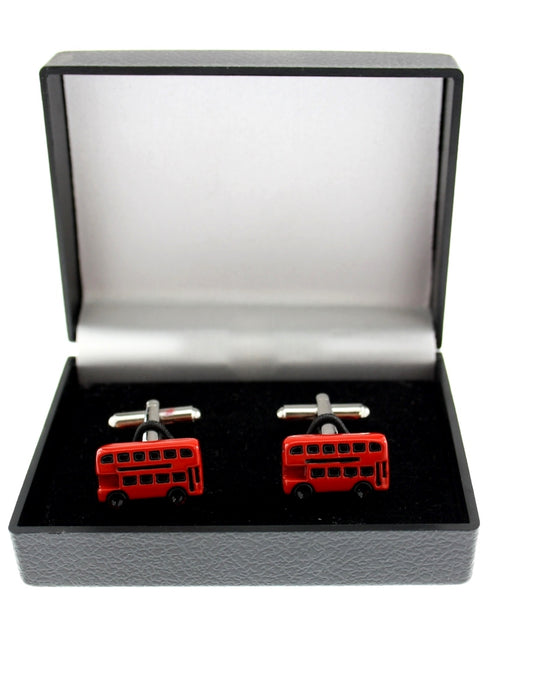 Red Bus Cufflinks