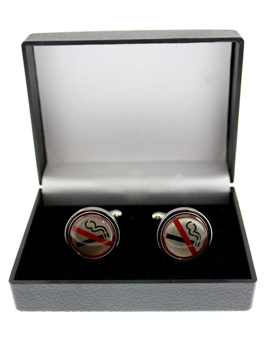 No Smoking Cufflinks