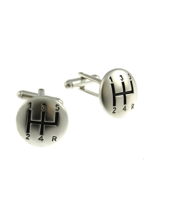 Gear Stick Cufflinks