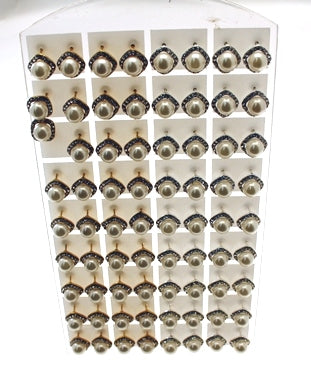 Earrings 18pr Gold, 18pr Silver