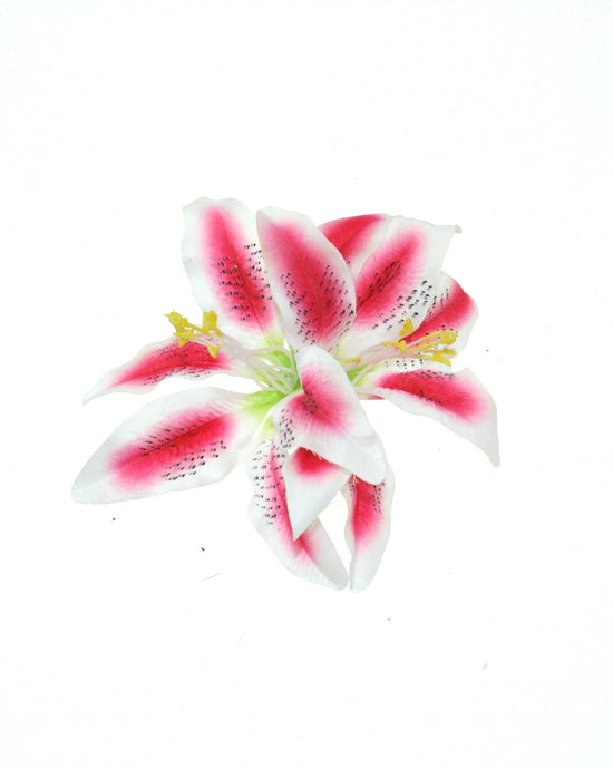 Large Lilies on Concord Hair Clip