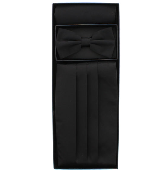 Bow Tie, Pocket Square & Cummerbund Set