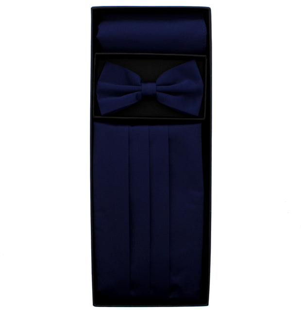 Bow Tie, Pocket Square & Cummerbund Set