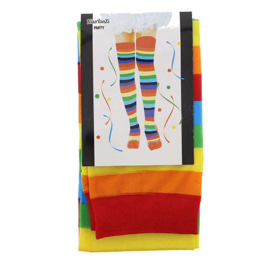 Rainbow Over The Knee Stockings