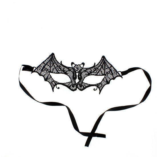 Bat Black Lace Masquerade Mask