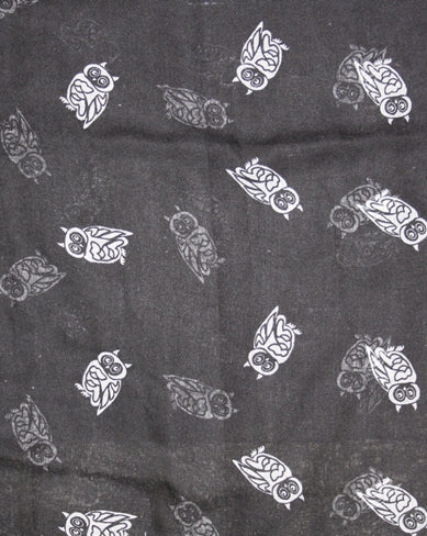 Assorted Owl Printed Scarves