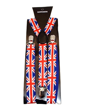 25mm Union Jack/ British Flag Braces