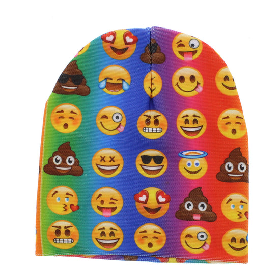 Rainbow Multi Emoji Hats